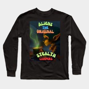 Alien Camper Long Sleeve T-Shirt